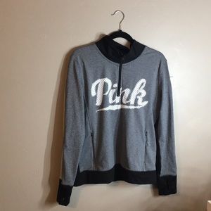 PINK - VICTORIAS SECRET Quarter Zip Pull Over